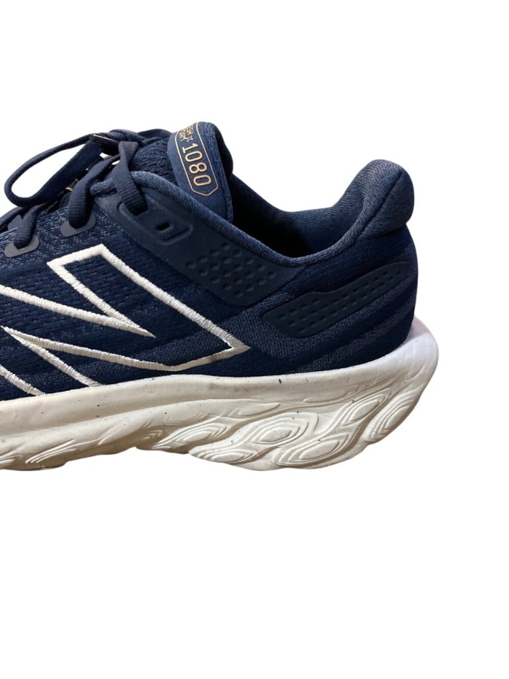 New Balance Fresh Foam 1080 Mens 10 Running Shoes Navy Used M1080P13 - Picture 12 of 13